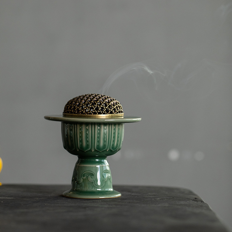 Grail Celadon Incense Burner