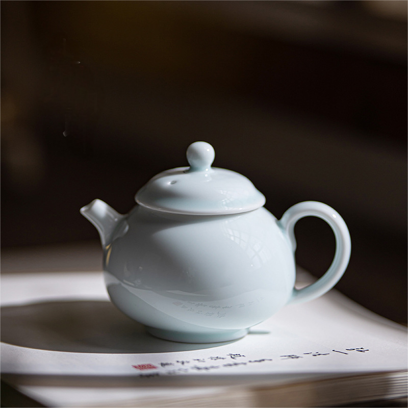 Shadow Green Porcelain Teapot 160ml