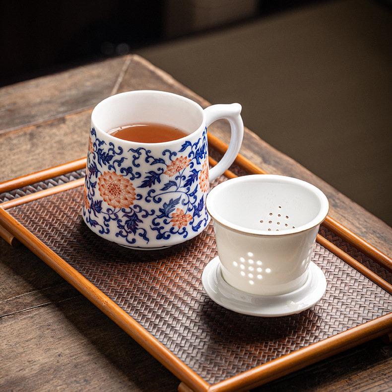 Collection of Tea Mugs with Infuser 450ml