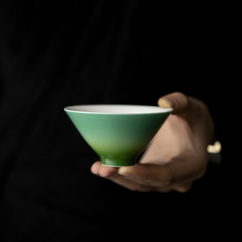 Gradient Green Tea Cup 90ml
