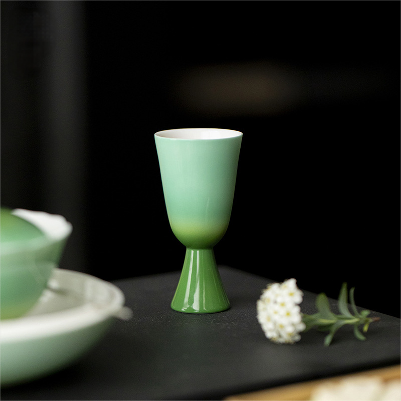 Gradient Green Tea Cup 35ml