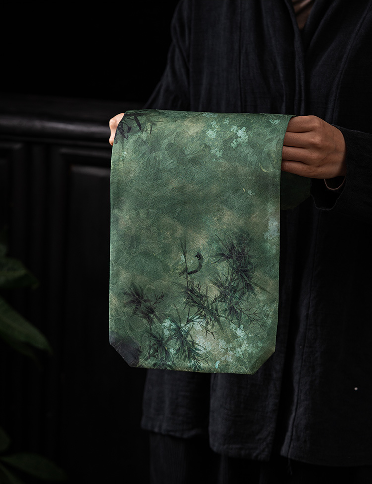 Chinese Silk Tea Mat, Tea Table Placemat, 8 Styles