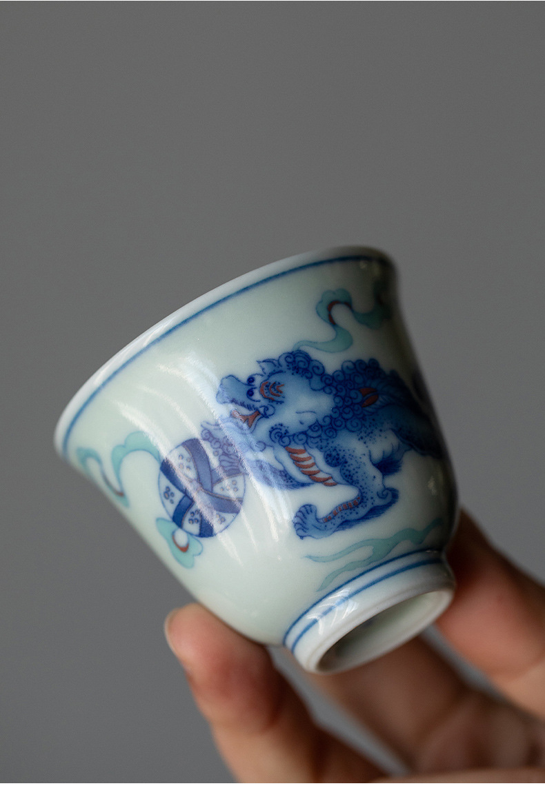 Traditional Chinese Style Tea Cup 100ml, Kung Fu Tea Cups Set