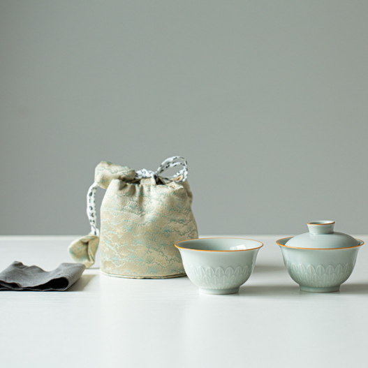 Celadon Travel Tea Set