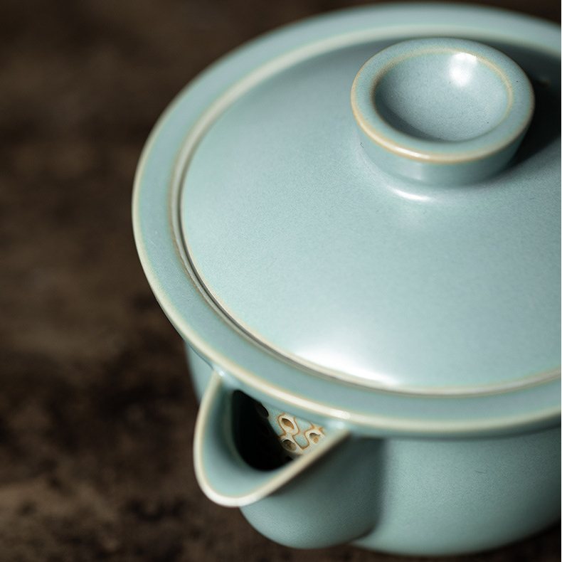 Ru Ware Porcelain Travel Tea Set