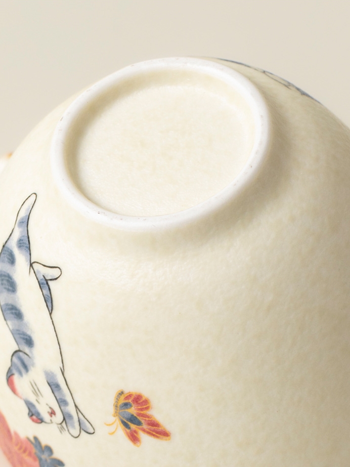 White Cat Ceramic Pitcher 150ml