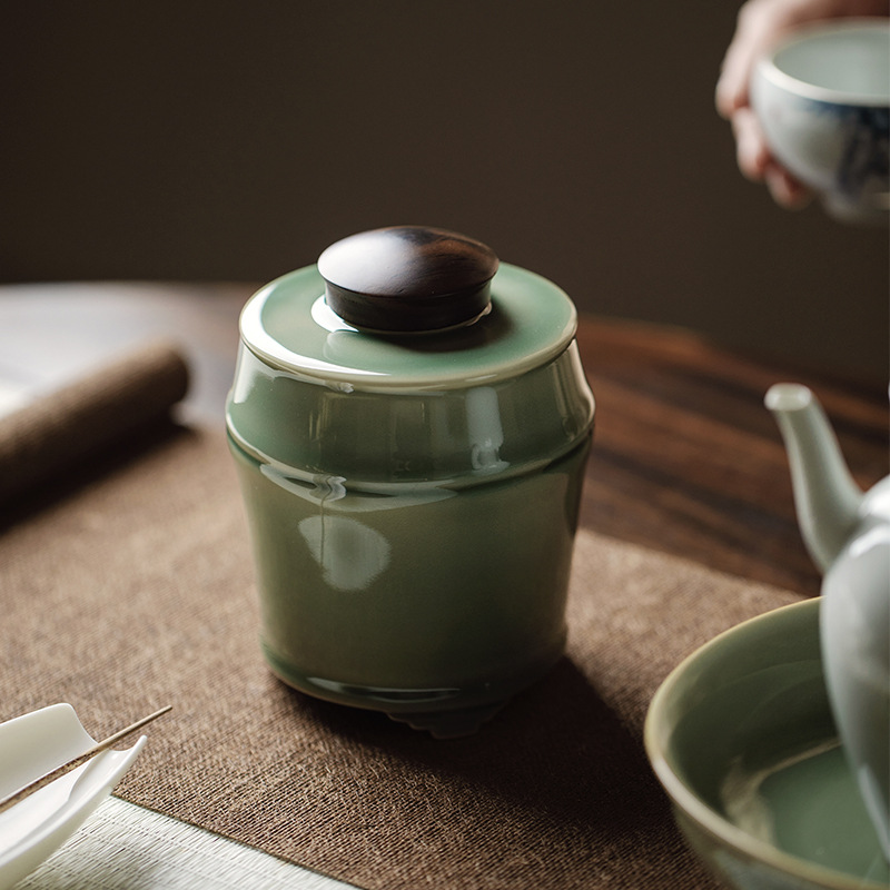 Celadon Tea Canister 300ml