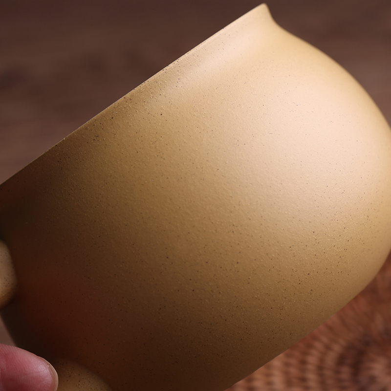 Handmade Tiger Style Zisha Mug 380ml