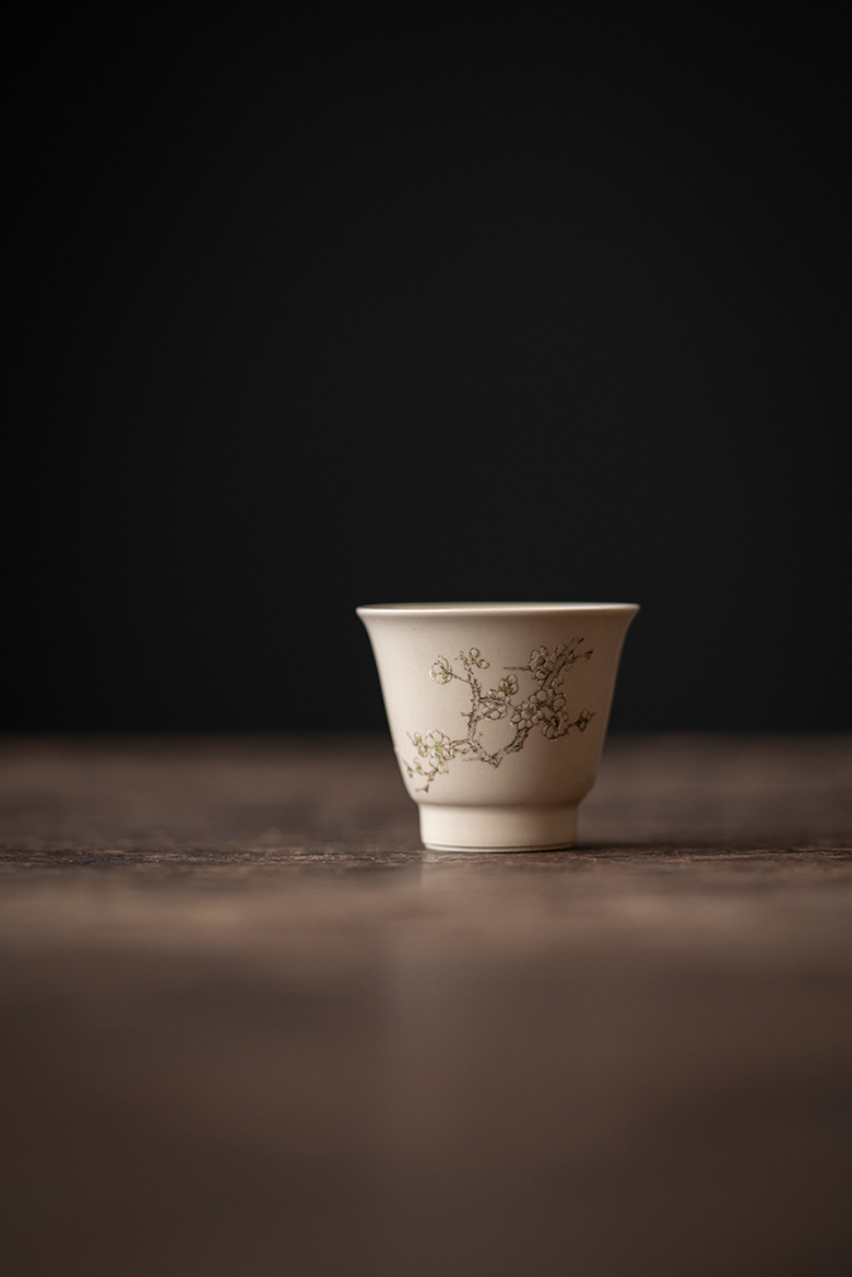 Ash Gray Kungfu Tea Cups Set (6PCS) 40ml