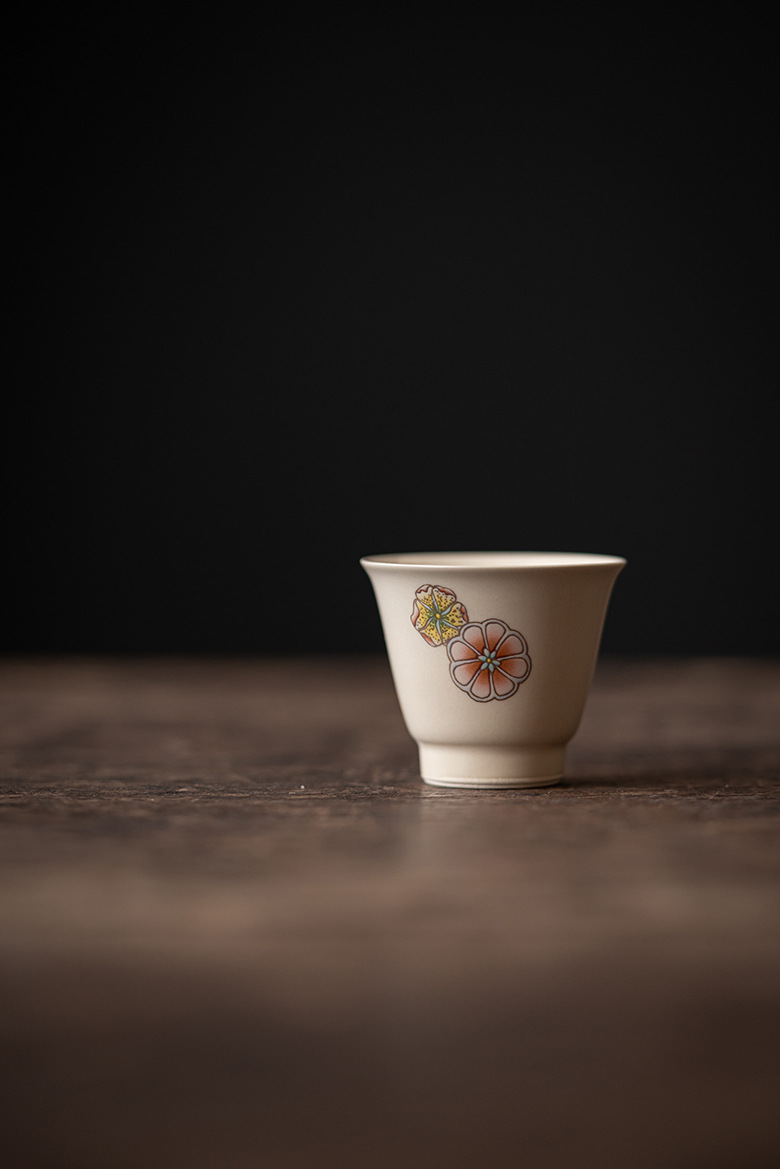 Ash Gray Kungfu Tea Cups Set (6PCS) 40ml