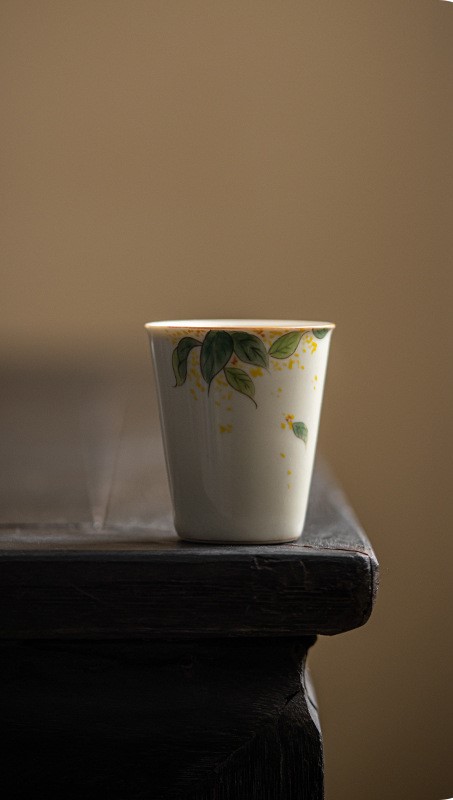 Osmanthus Tea Cup 50ml, 2 Styles Optional