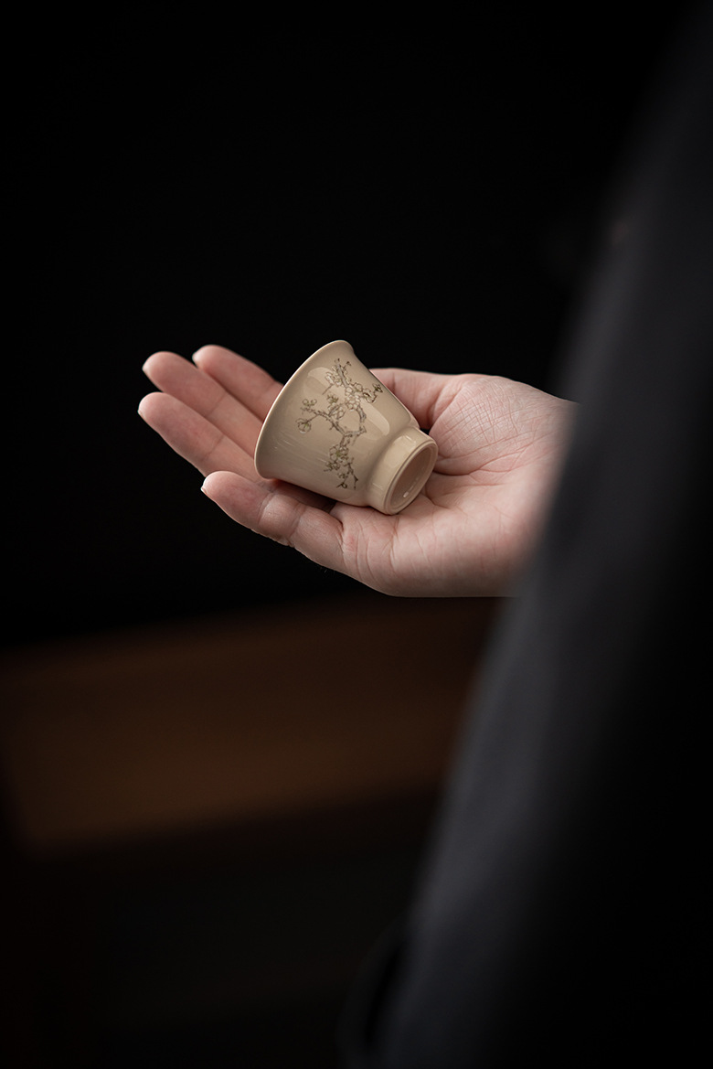 Ash Gray Kungfu Tea Cups Set (6PCS) 40ml