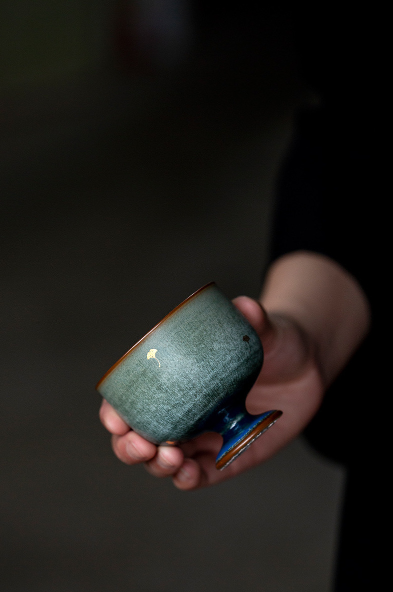 Flambé Glaze Tea Cup 120ml