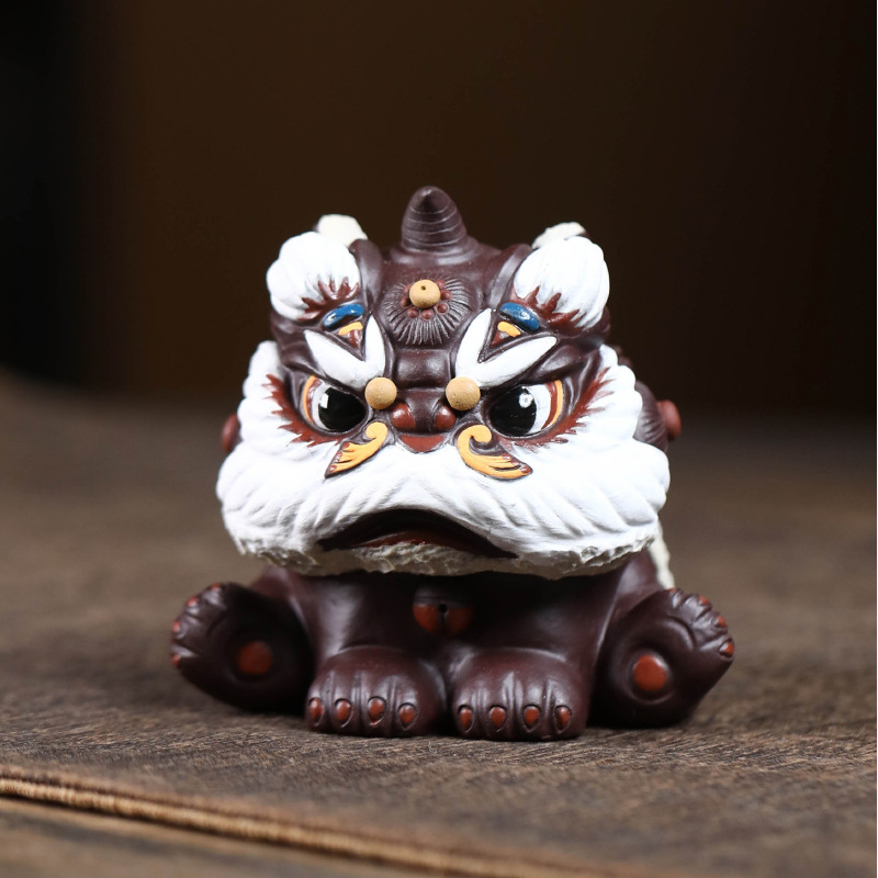 Lion Dance Tea Pet