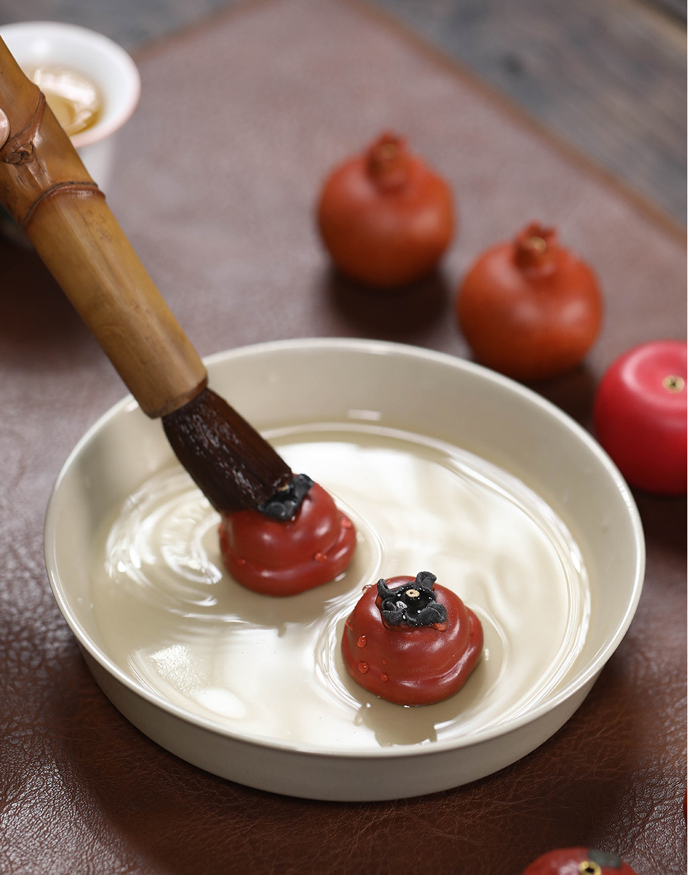 Collection of Fruit Incense Holder/Tea Pet