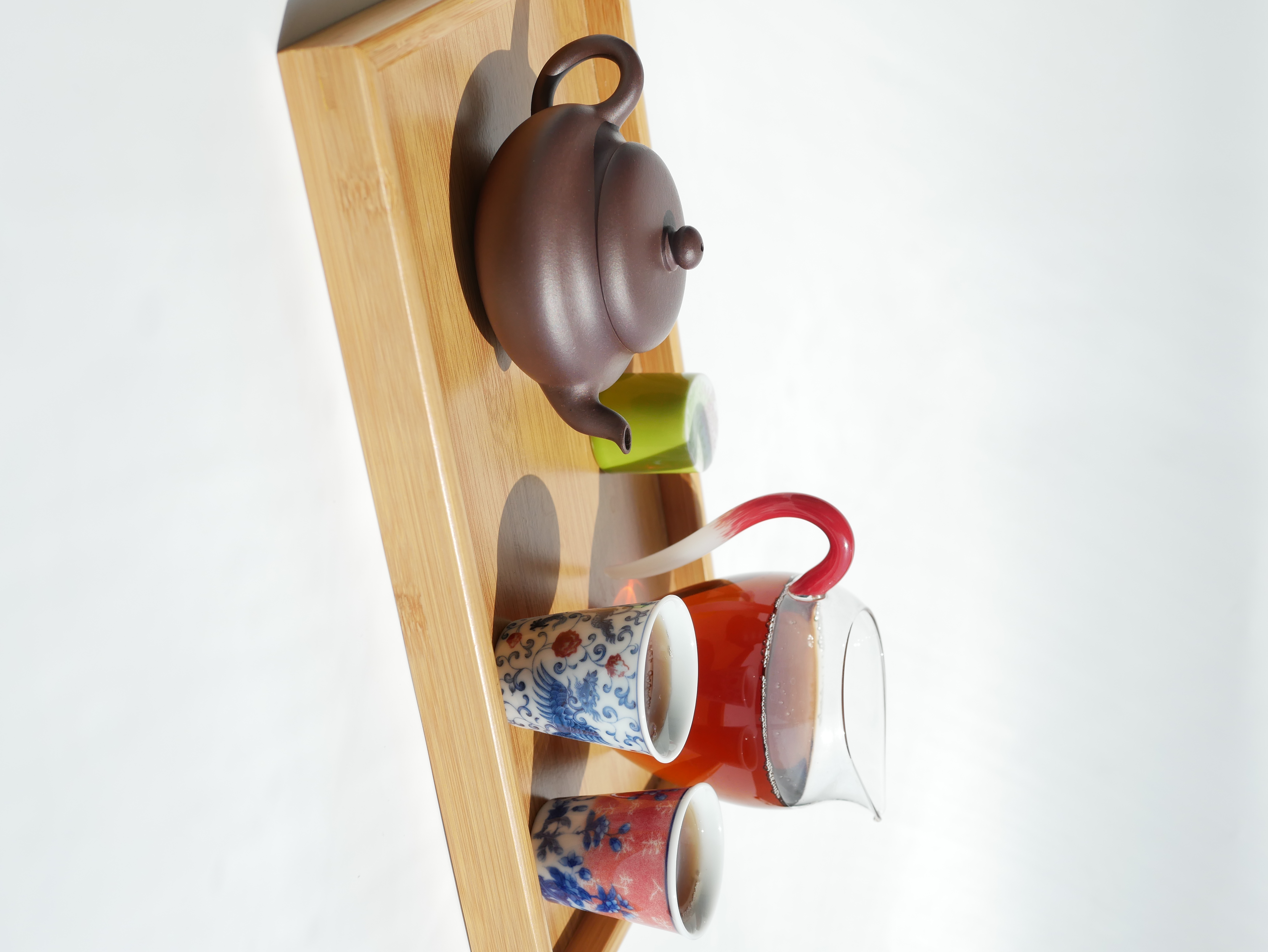 the "Flat Pear", Yixing Purple Clay (Zisha) Teapot, Handmade Kung Fu Teapot 160ml