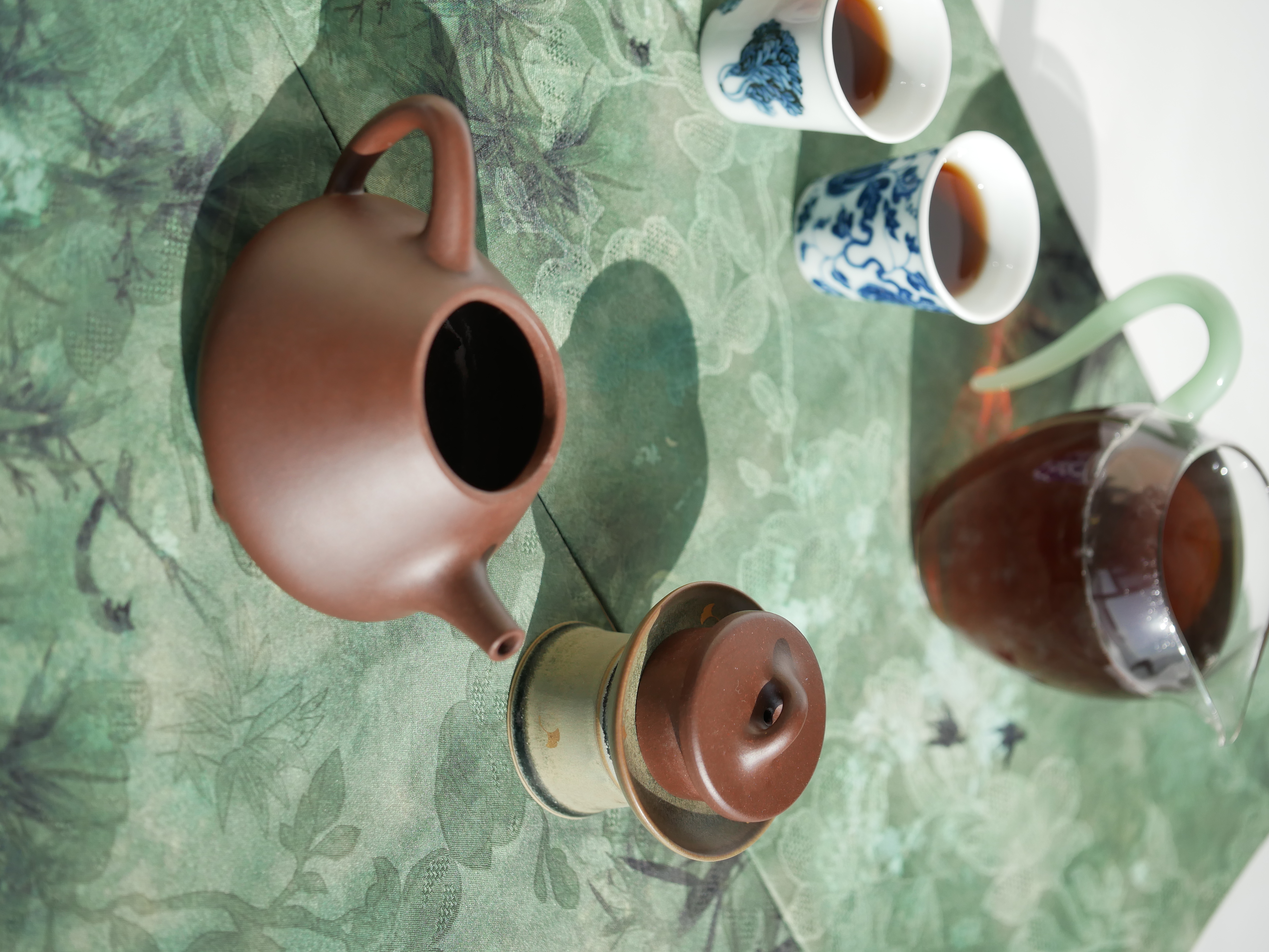 the "Stone Laddle", Yixing Purple Clay (Zisha) Teapot, Handmade Kung Fu Teapot 200ml