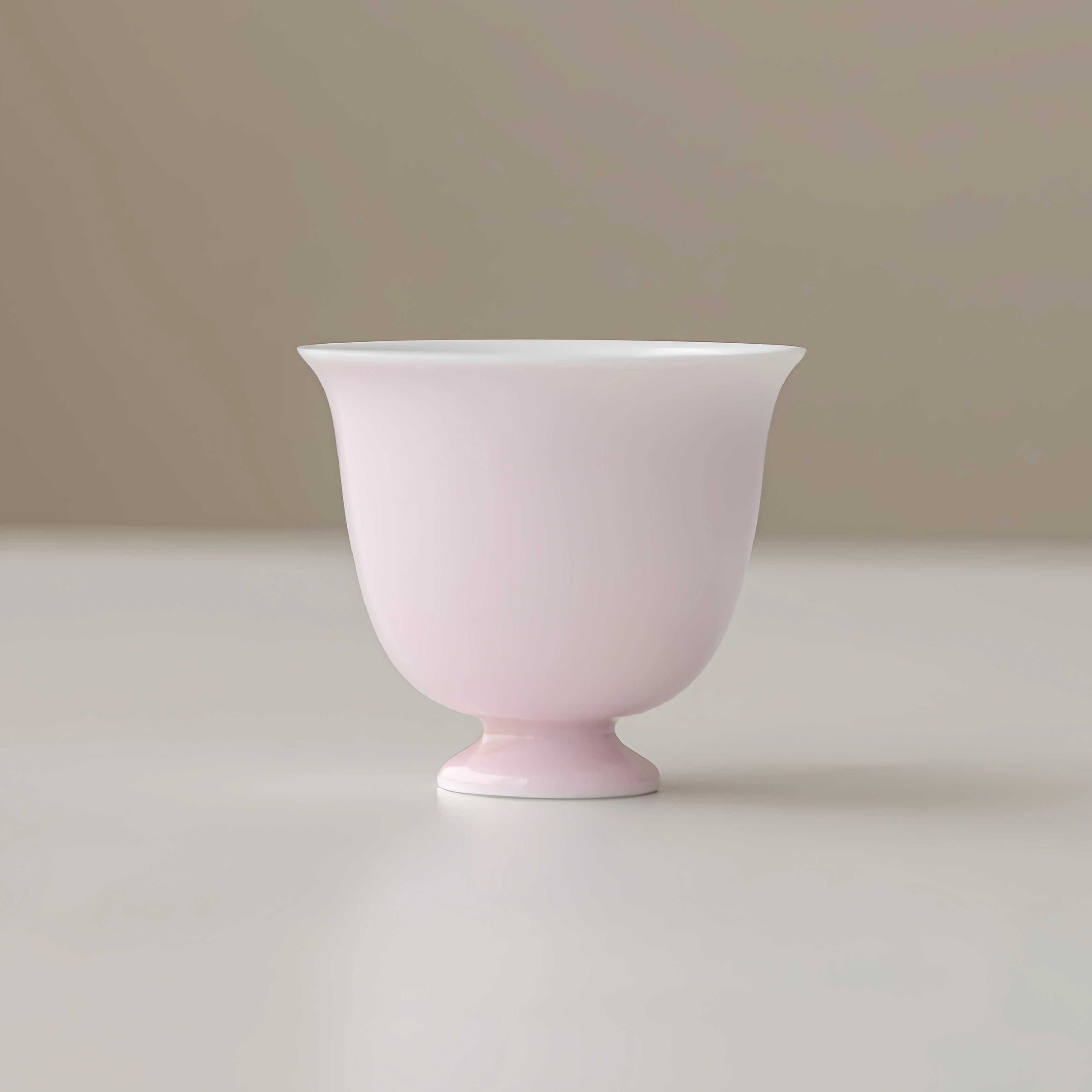 Monochrome Floral Porcelain Tea Cup 60ml, 6 Colors Optional