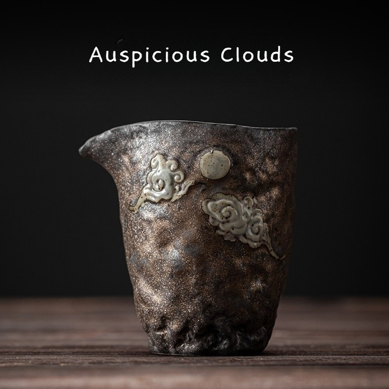 Lotus Stoneware Tea Pitcher 230ml, 3 Styles Optional