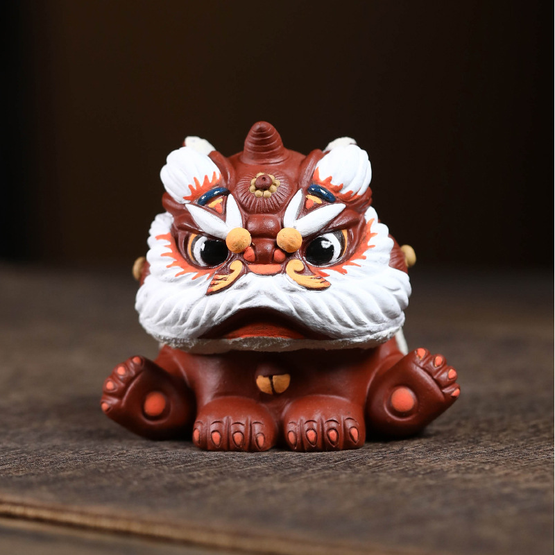 Lion Dance Tea Pet