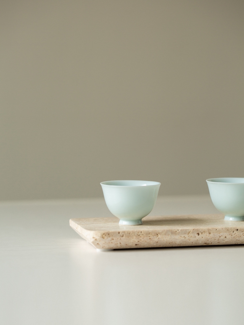 Yingqing Tea Set with Leather Box