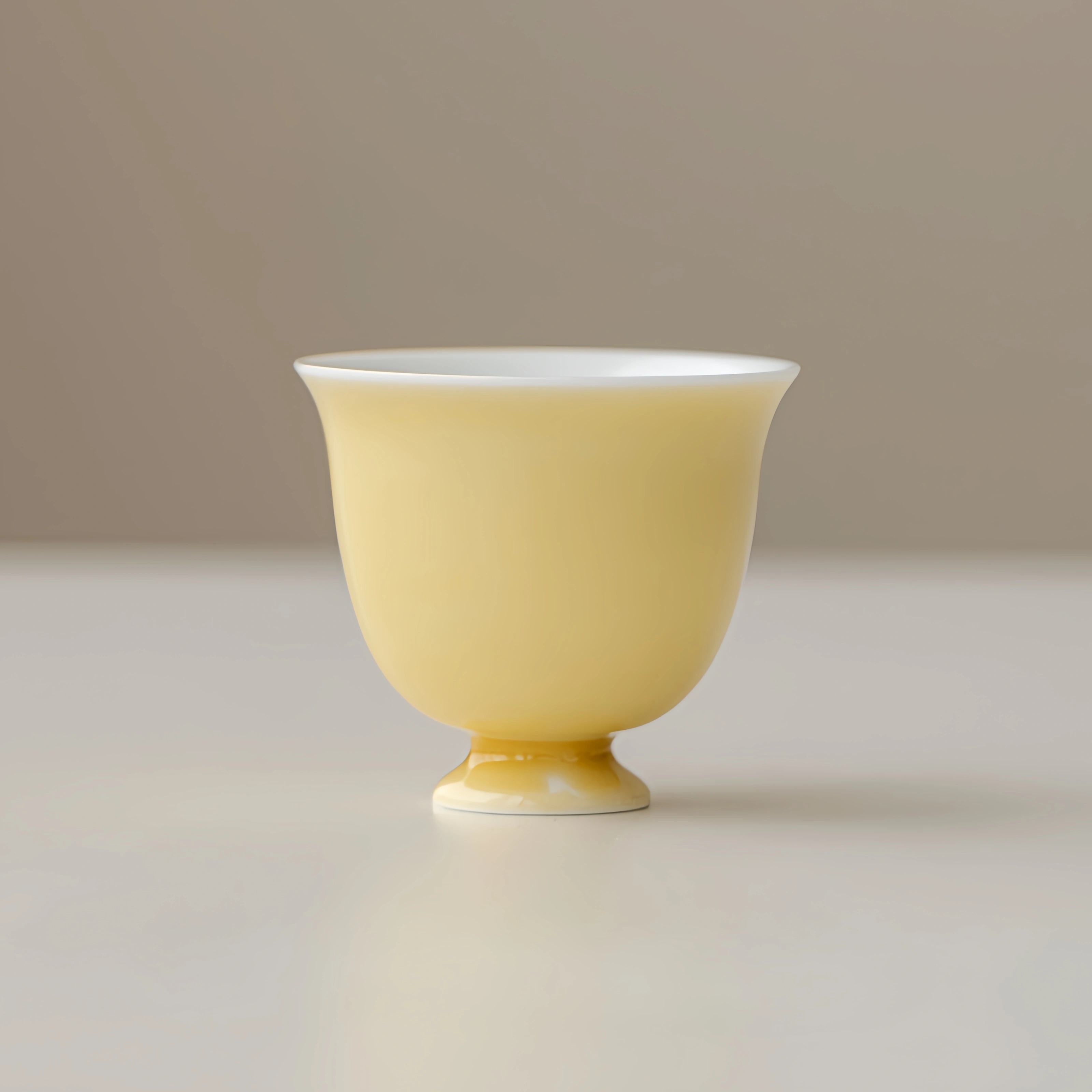 Monochrome Floral Porcelain Tea Cup 60ml, 6 Colors Optional