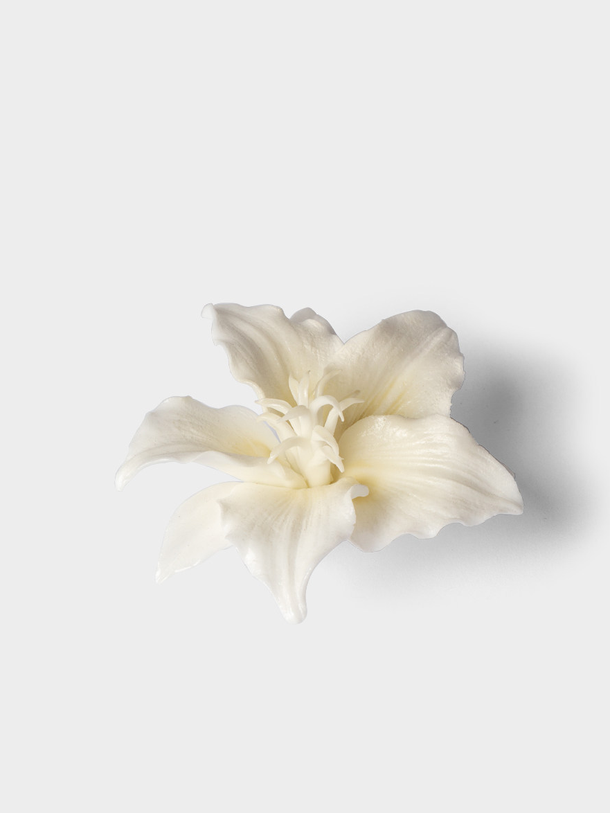 Ceramic Lily Incense Holder