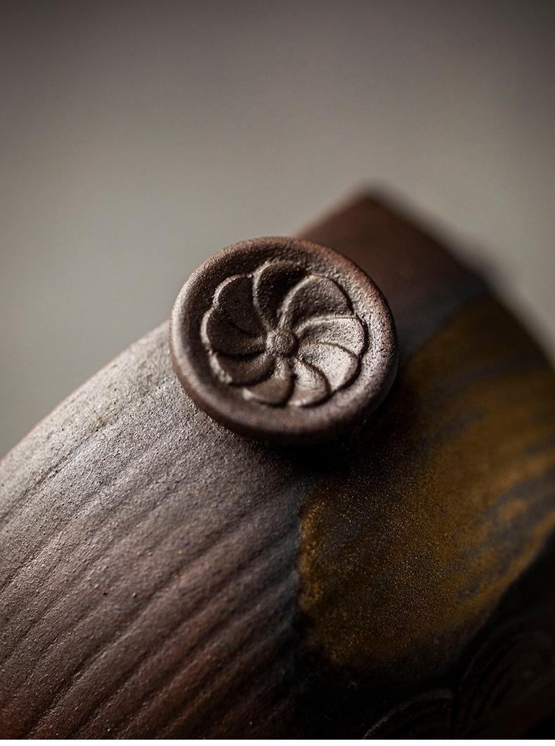 Rust-Glazed Travel Tea Set 220ml