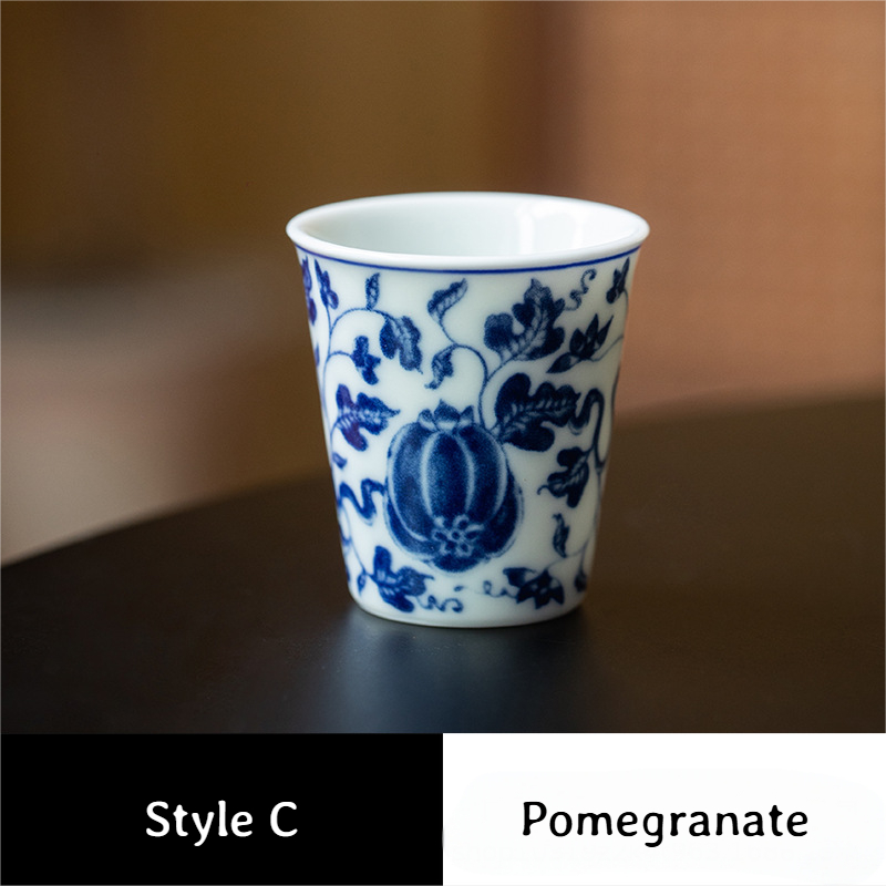Collection of Classic Pattern Tea Cups 40ml
