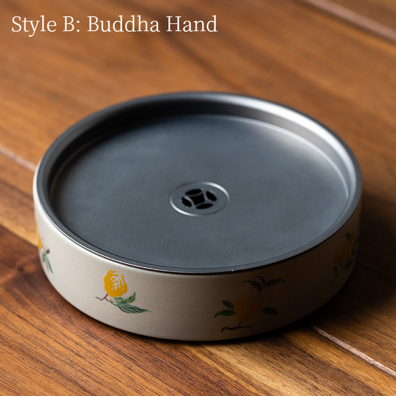 Ceramic Tea Trays, Kung Fu Tea Pot Holder Accessories, 6 Patterns Available