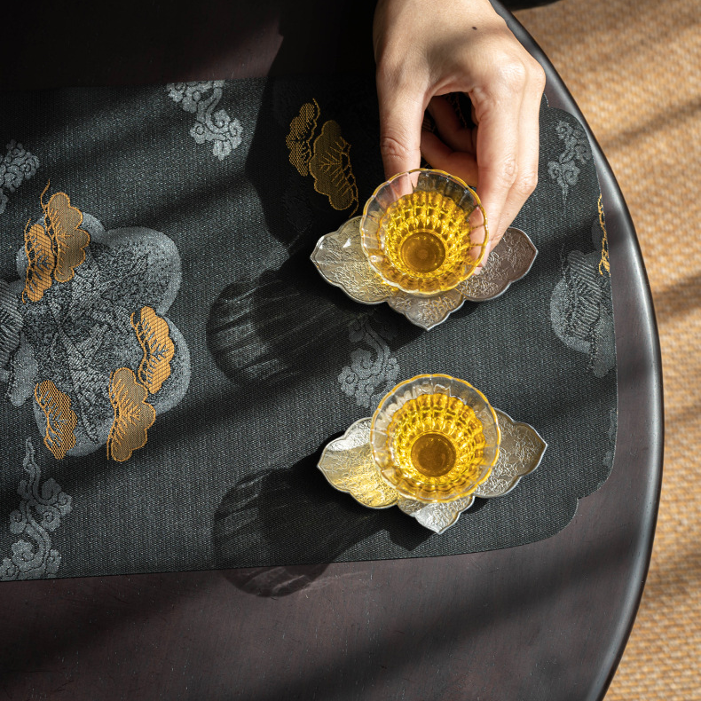 Pine and Cloud Tea Mat, 6 Colors Optional