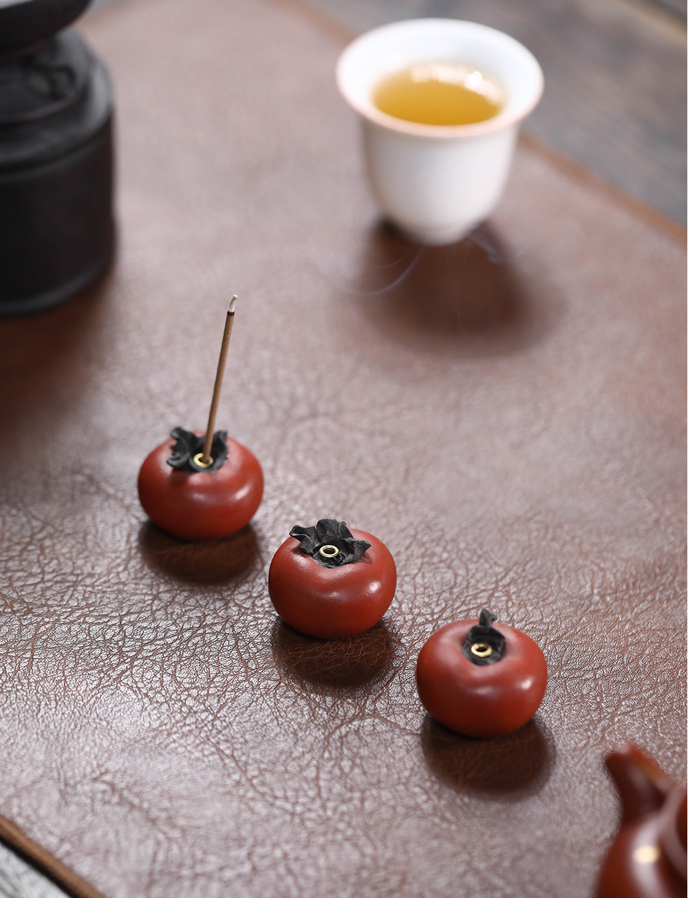 Collection of Fruit Incense Holder/Tea Pet