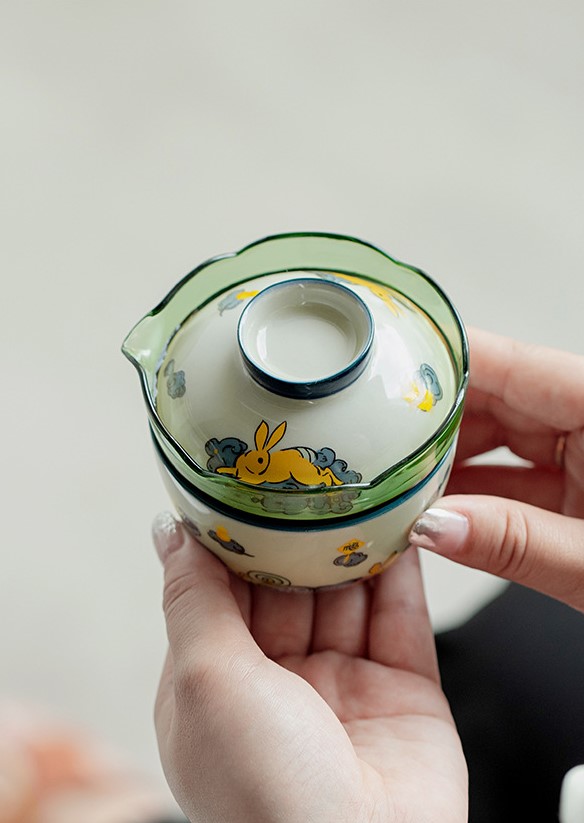 Golden Rabbit Travel Tea Set 110ml