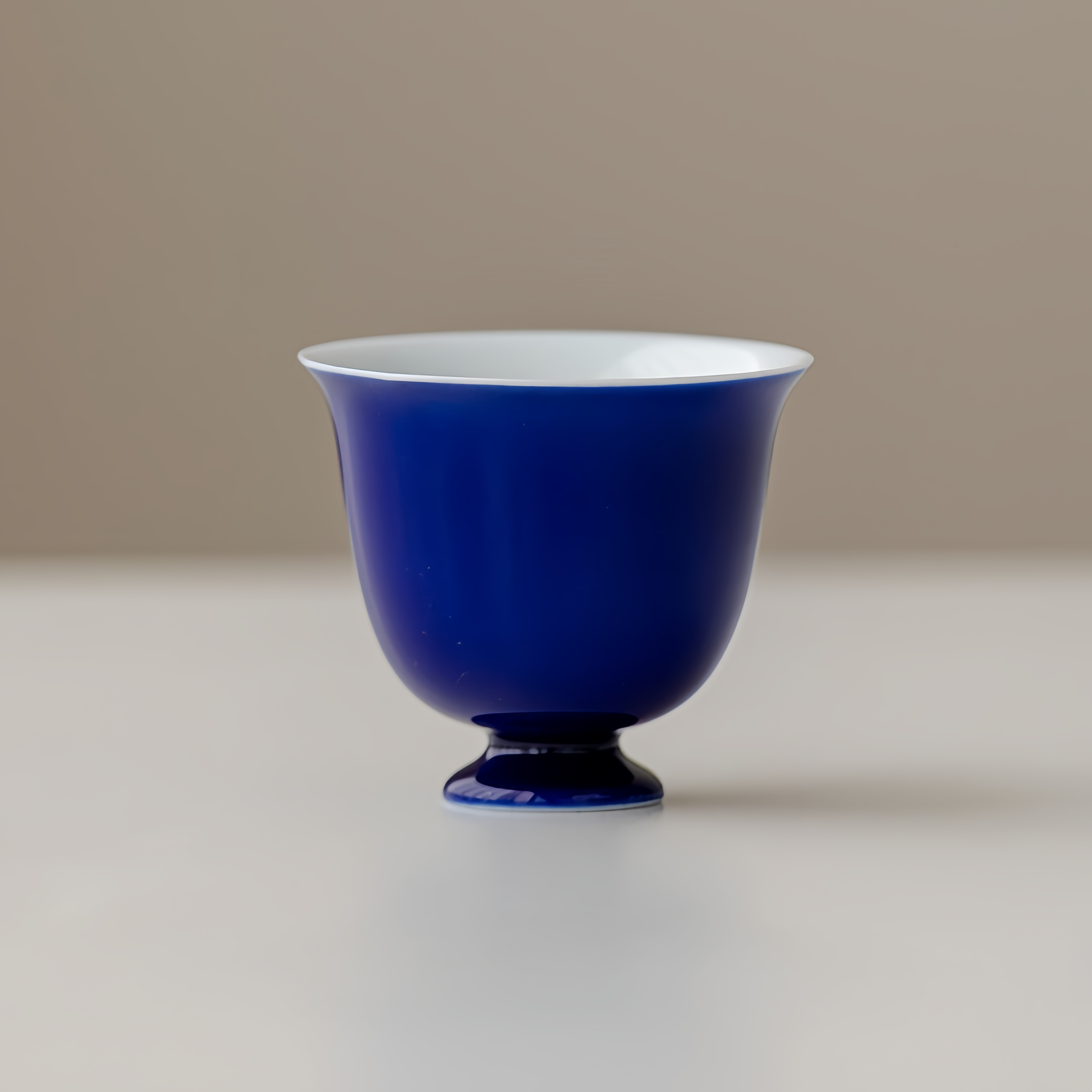 Monochrome Floral Porcelain Tea Cup 60ml, 6 Colors Optional