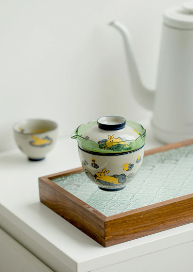 Golden Rabbit Travel Tea Set 110ml