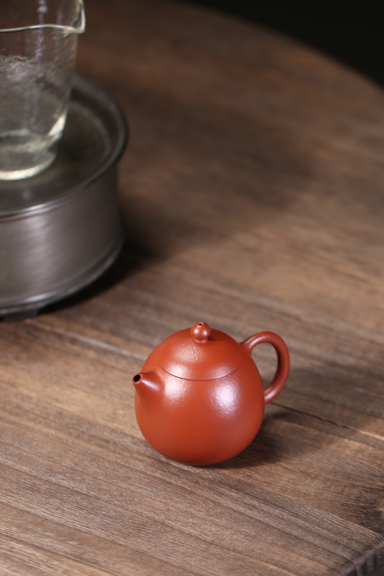 the "Dragon Ball", Yixing Purple Clay (Zisha) Teapot, Handmade Kung Fu Teapot 100ml