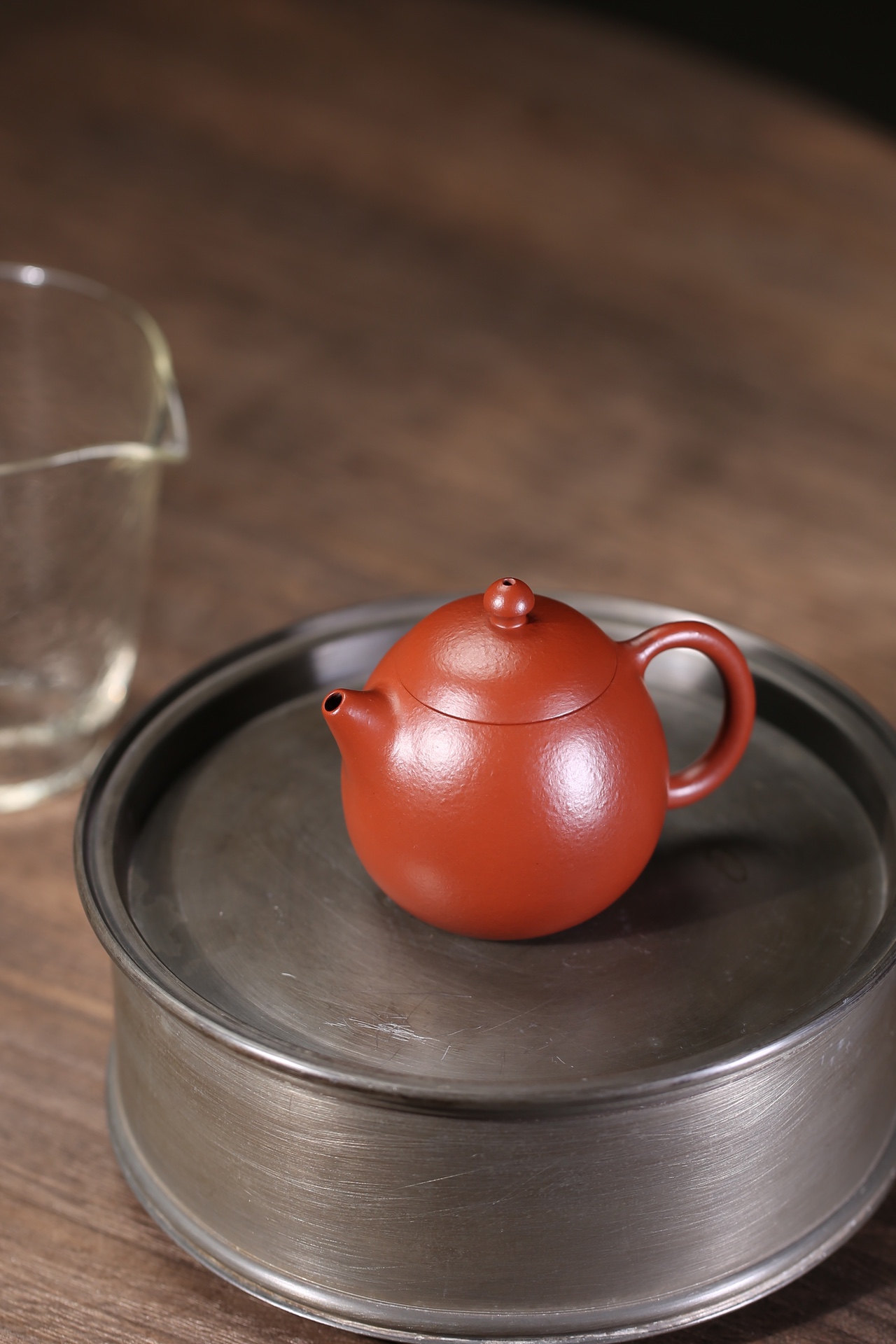 the "Dragon Ball", Yixing Purple Clay (Zisha) Teapot, Handmade Kung Fu Teapot 100ml