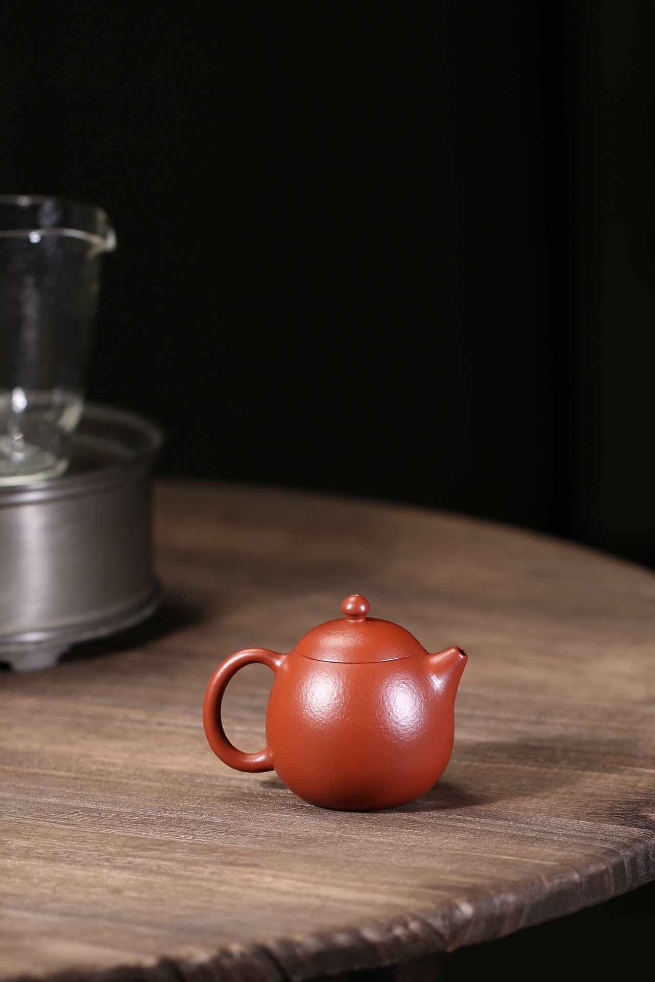 the "Dragon Ball", Yixing Purple Clay (Zisha) Teapot, Handmade Kung Fu Teapot 100ml