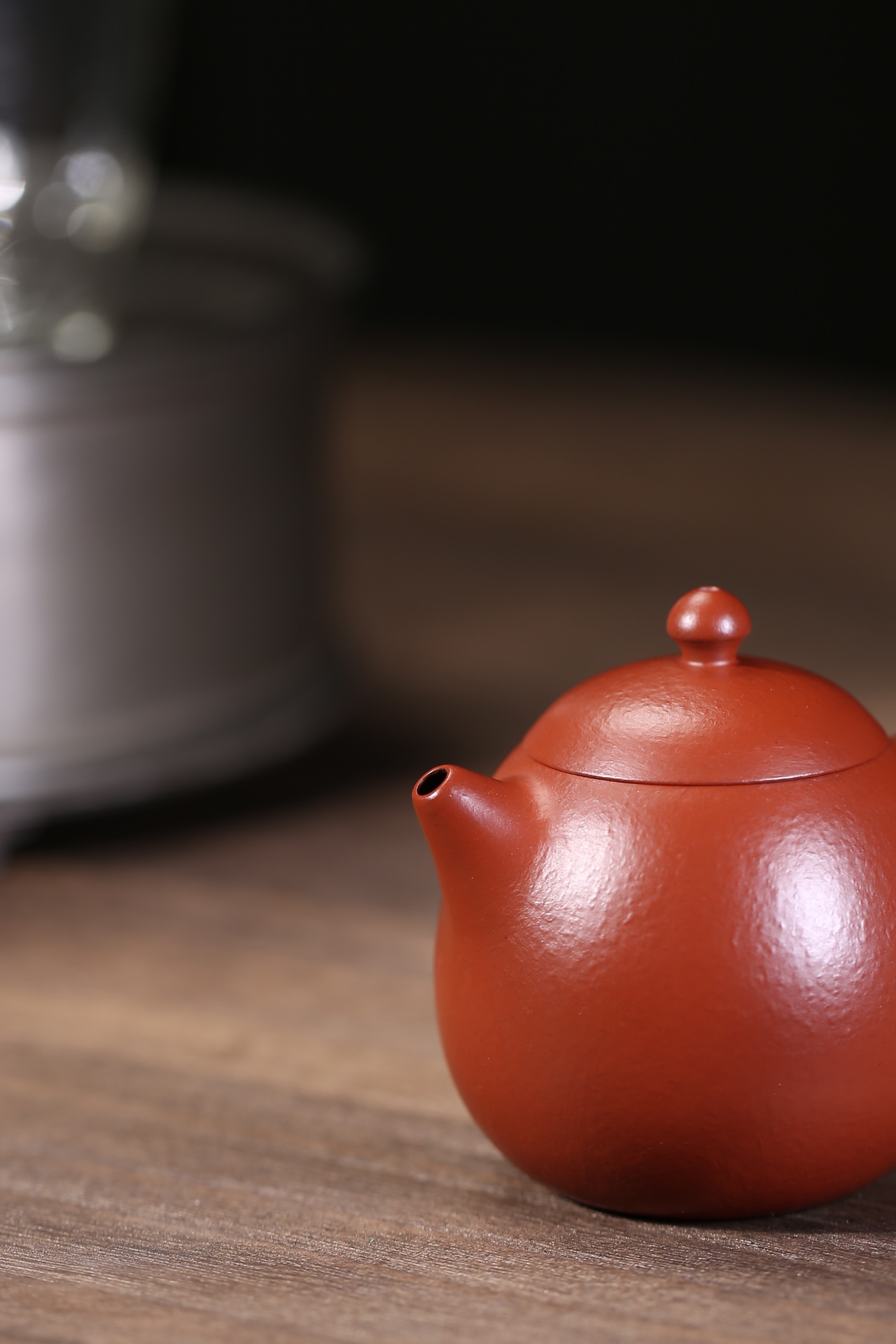 the "Dragon Ball", Yixing Purple Clay (Zisha) Teapot, Handmade Kung Fu Teapot 100ml