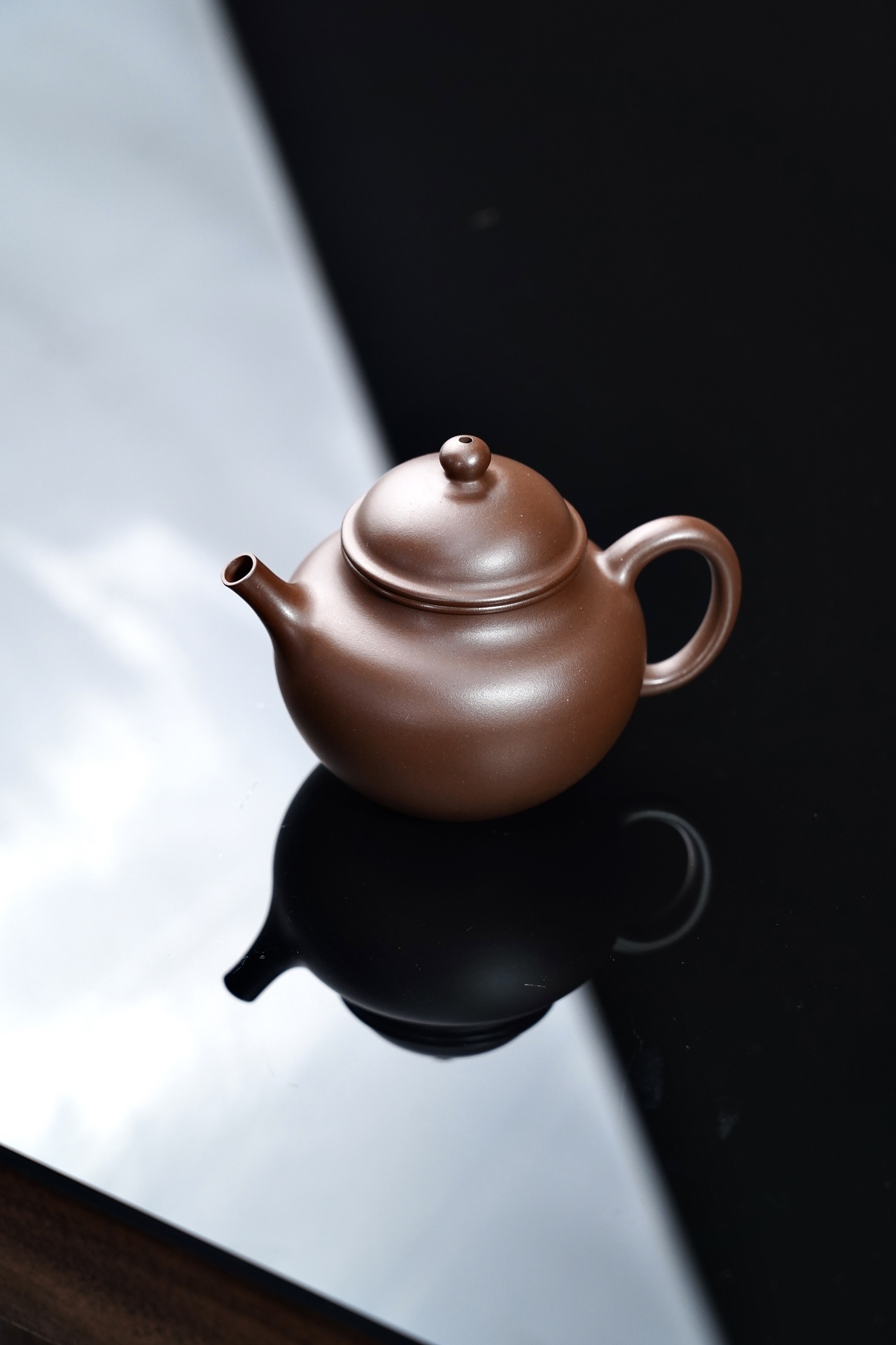 the "Lotus Seeds", Yixing Purple Clay (Zisha) Teapot, Handmade Kung Fu Teapot 150ml