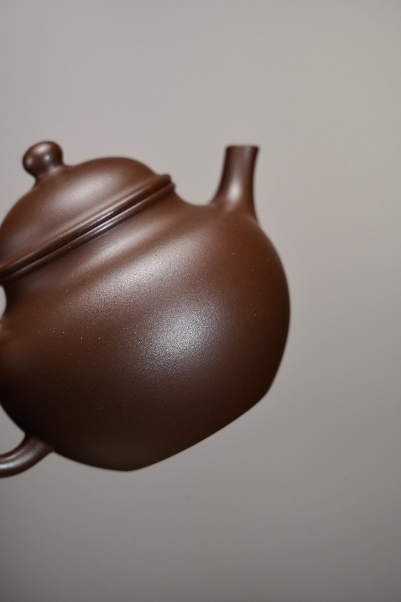 the "Lotus Seeds", Yixing Purple Clay (Zisha) Teapot, Handmade Kung Fu Teapot 150ml