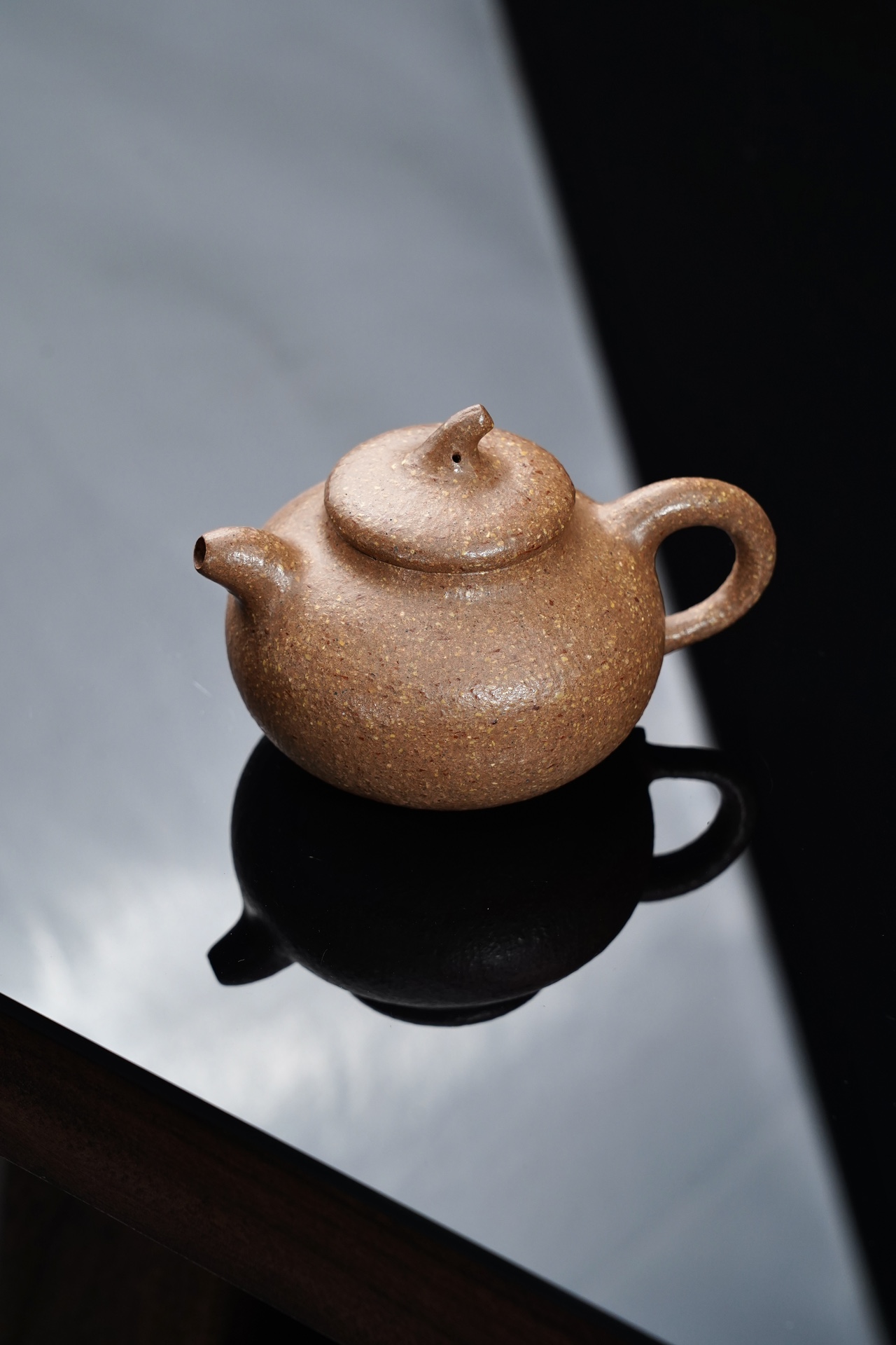 the "Qie Duan", Yixing Purple Clay (Zisha) Teapot, Handmade Kung Fu Teapot 200ml