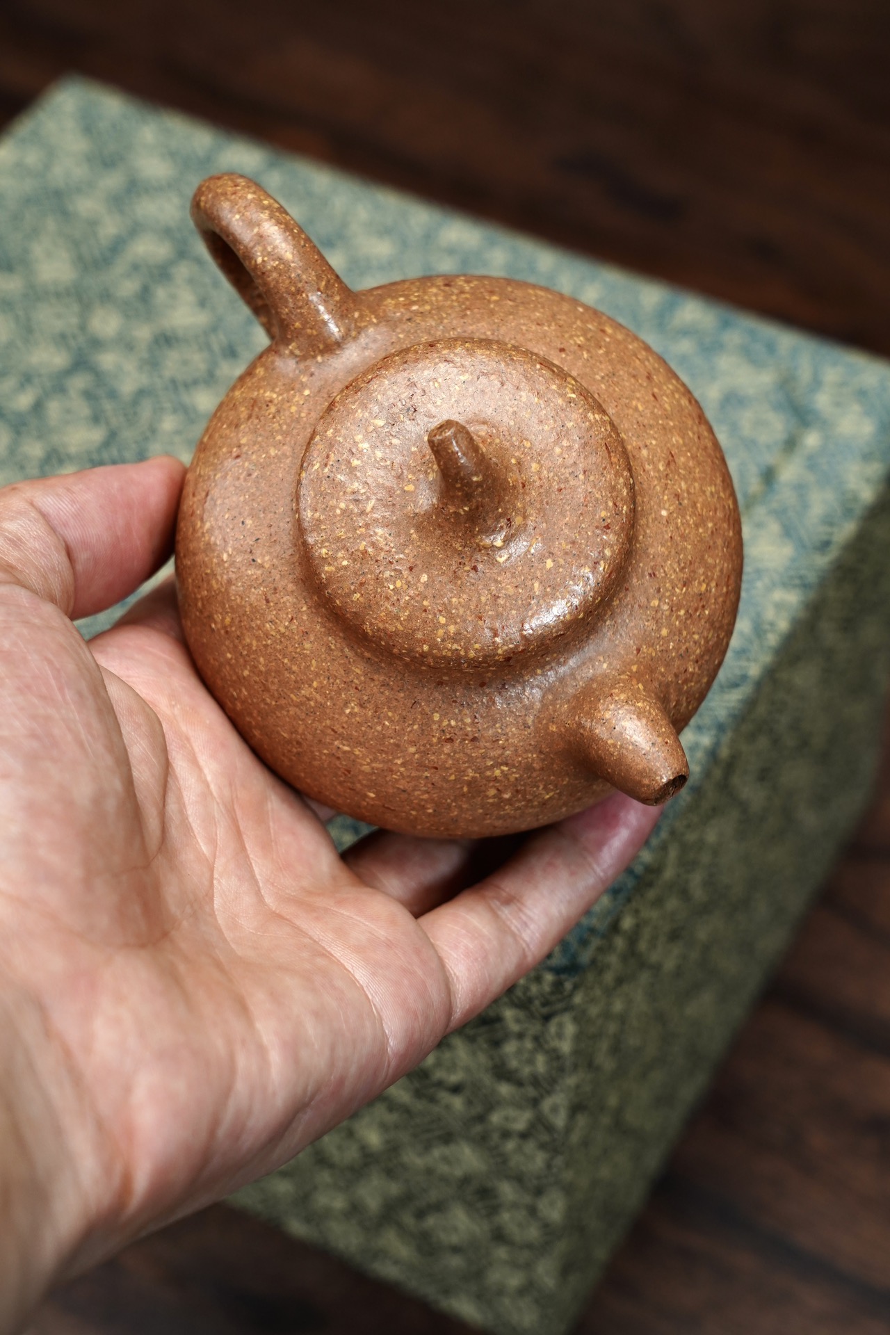 the "Qie Duan", Yixing Purple Clay (Zisha) Teapot, Handmade Kung Fu Teapot 200ml