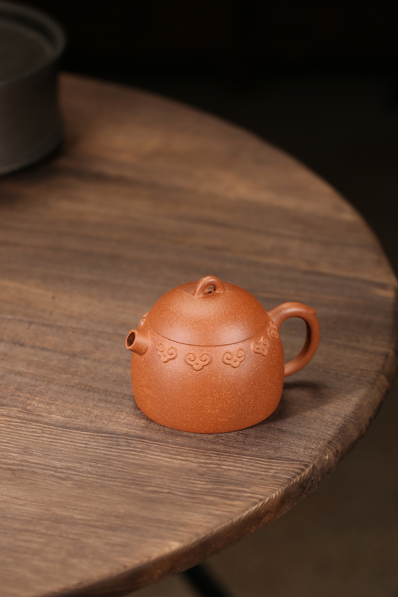 the "Ruyi", Yixing Purple Clay (Zisha) Teapot, Handmade Kung Fu Teapot 180ml