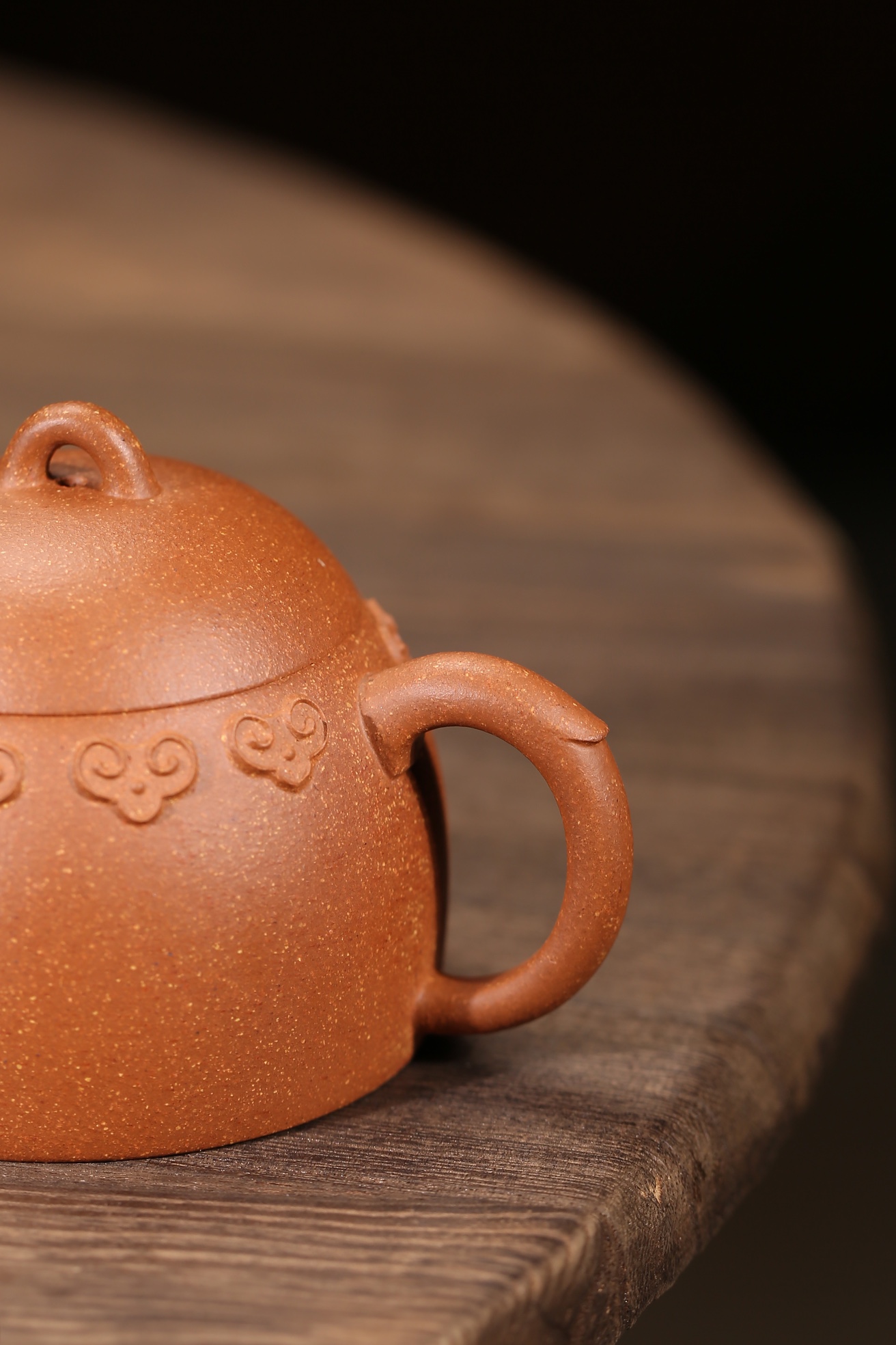 the "Ruyi", Yixing Purple Clay (Zisha) Teapot, Handmade Kung Fu Teapot 180ml