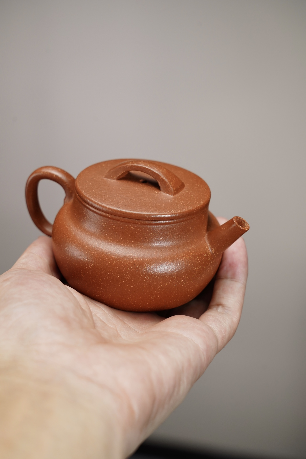 the "Yun Wa", Yixing Purple Clay (Zisha) Teapot, Handmade Kungfu Tea 140ml