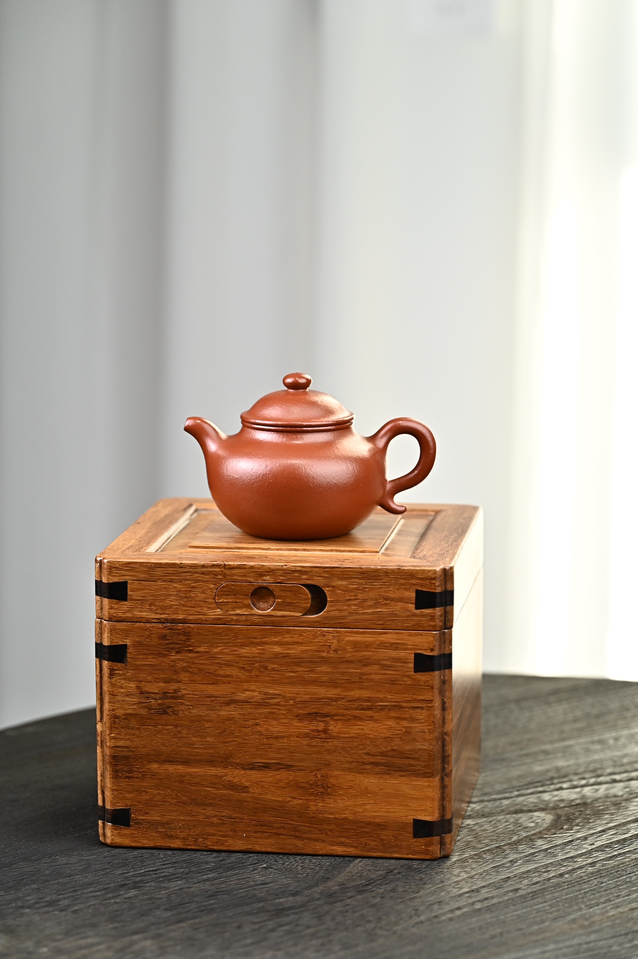 the "Lotus Seeds", Yixing Purple Clay (Zisha) Teapot, Handmade Gongfu Tea 200ml