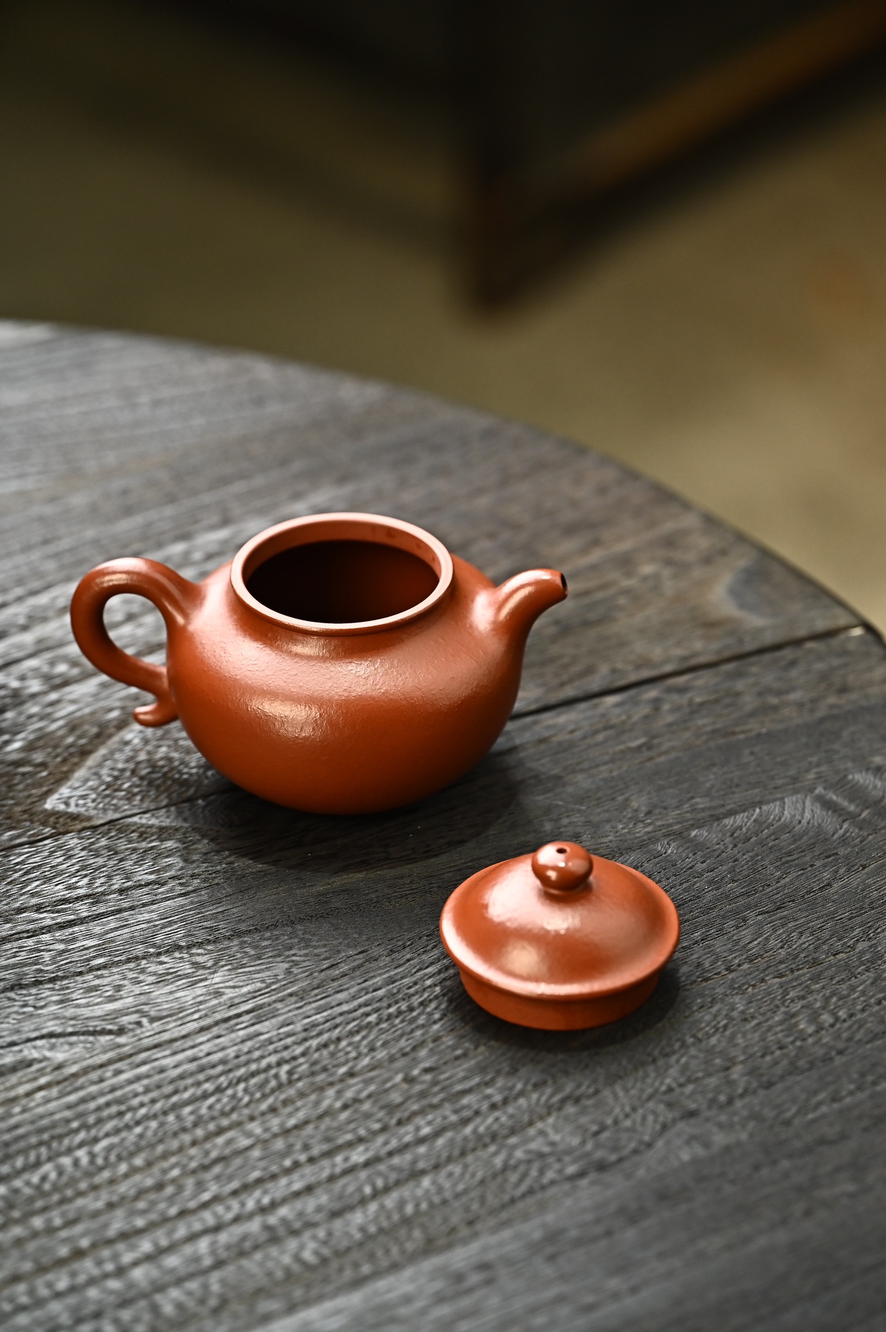 the "Lotus Seeds", Yixing Purple Clay (Zisha) Teapot, Handmade Gongfu Tea 200ml