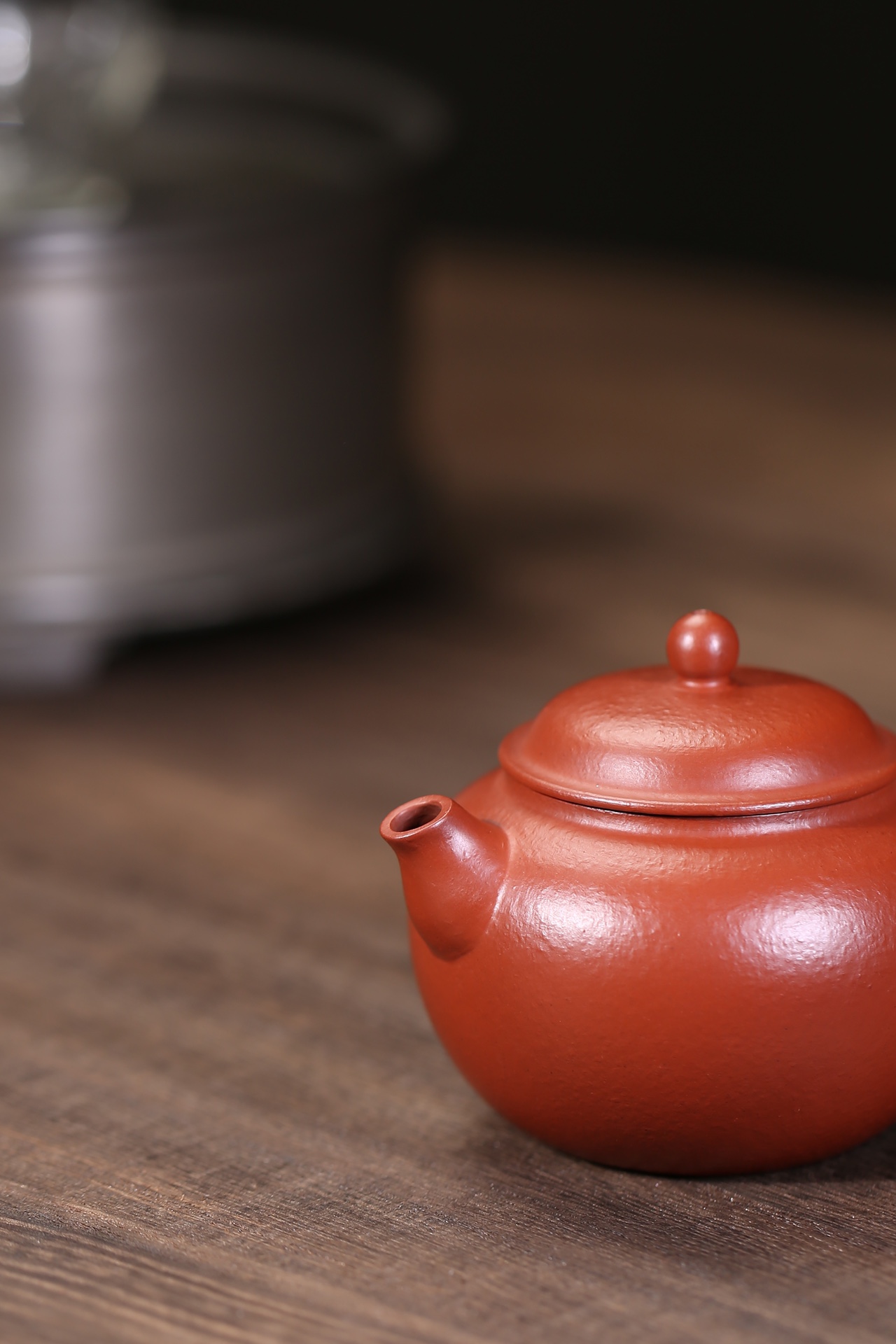the "Jade Ball", Yixing Purple Clay (Zisha) Teapot, Handmade Kung Fu Teapot 100ml