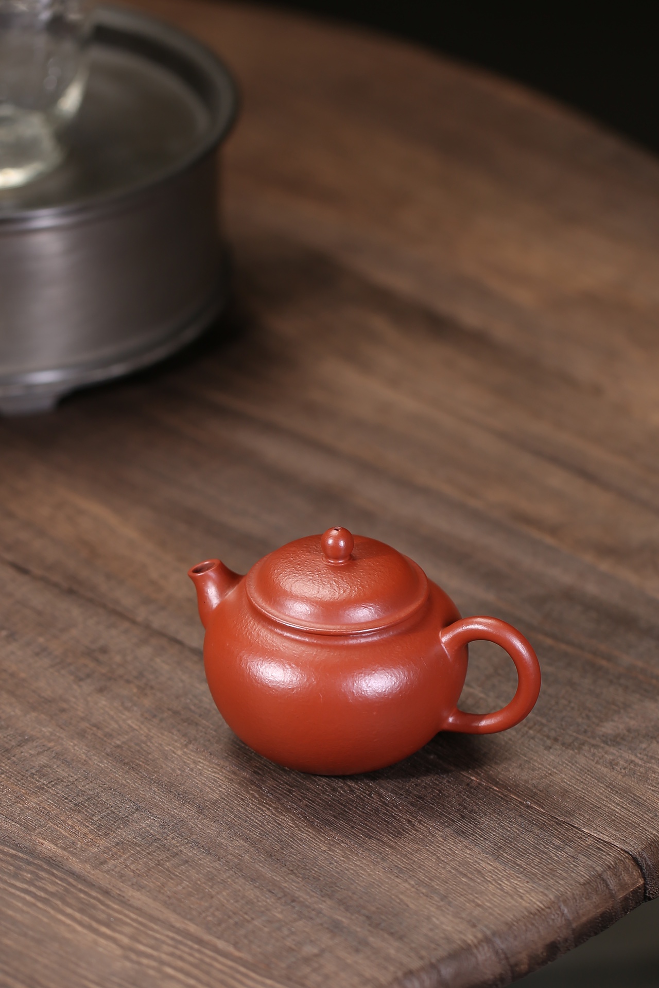 the "Jade Ball", Yixing Purple Clay (Zisha) Teapot, Handmade Kung Fu Teapot 100ml